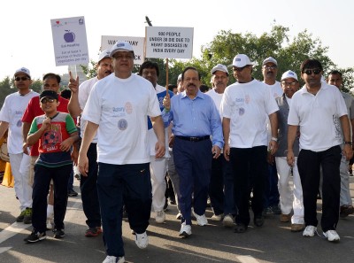 World Heart Day: Harsh Vardhan urges disciplined lifestyle  